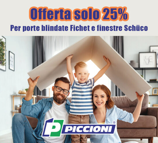 offerta porte finestre casa sicura