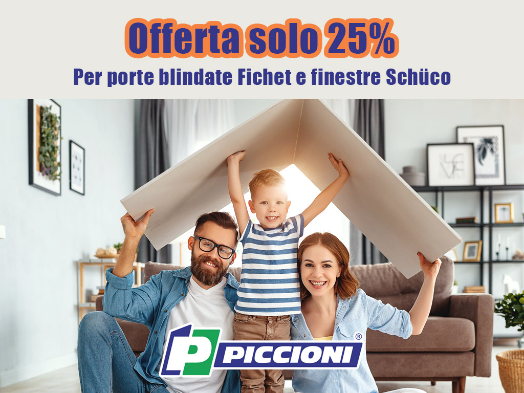 offerta porte finestre casa sicura